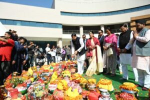 मुख्यमंत्री पुष्कर सिंह धामी ने किया 'मेरी माटी मेरा देश' कार्यक्रम में प्रतिभाग 