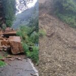 उत्तराखंड में बारिश का कहर जारी: केदारनाथ हाईवे कई जगह बंद, मसूरी में भूस्खलन और मलबे से जनजीवन प्रभावित