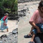 जौलीग्रांट में बारिश का कहर, पुलिया बहने से आधा दर्जन गांवों का संपर्क टूटा; भाई को गोद में लेकर खाला पार करती छात्रा की तस्वीर वायरल